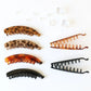 Frosted Solid Color Banana Hair Clips – Fashion Ponytail Barrettes & Hair Claws for Women