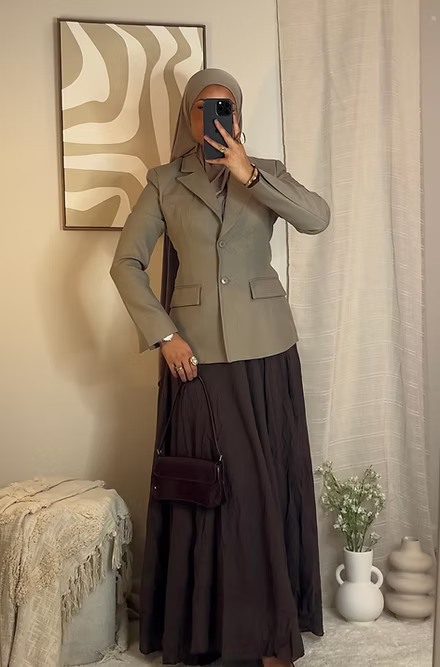 Blazer cintré - taupe
