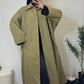 Veste longue - olive